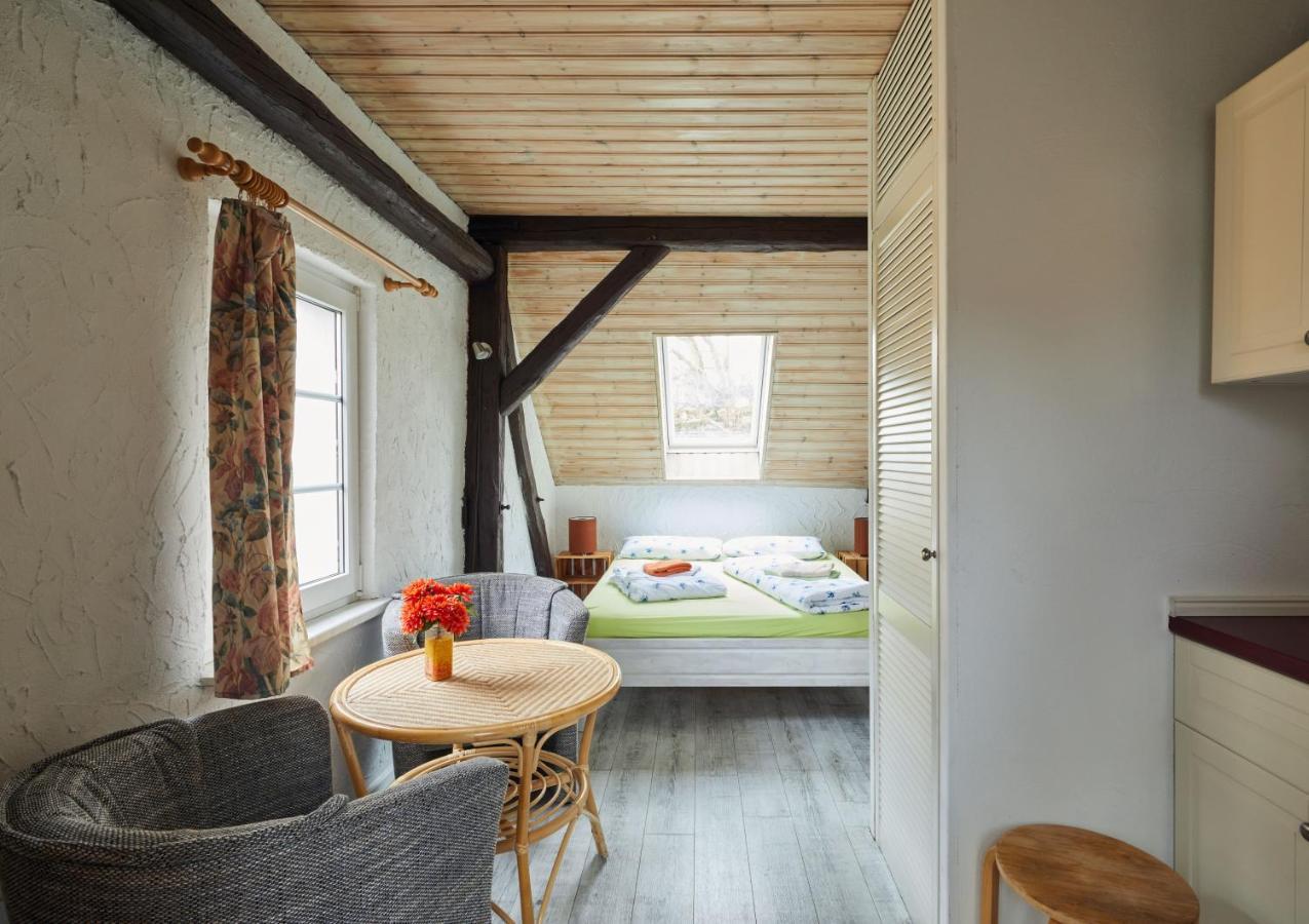 Fuenf Linden Hotel Straupitz Bagian luar foto