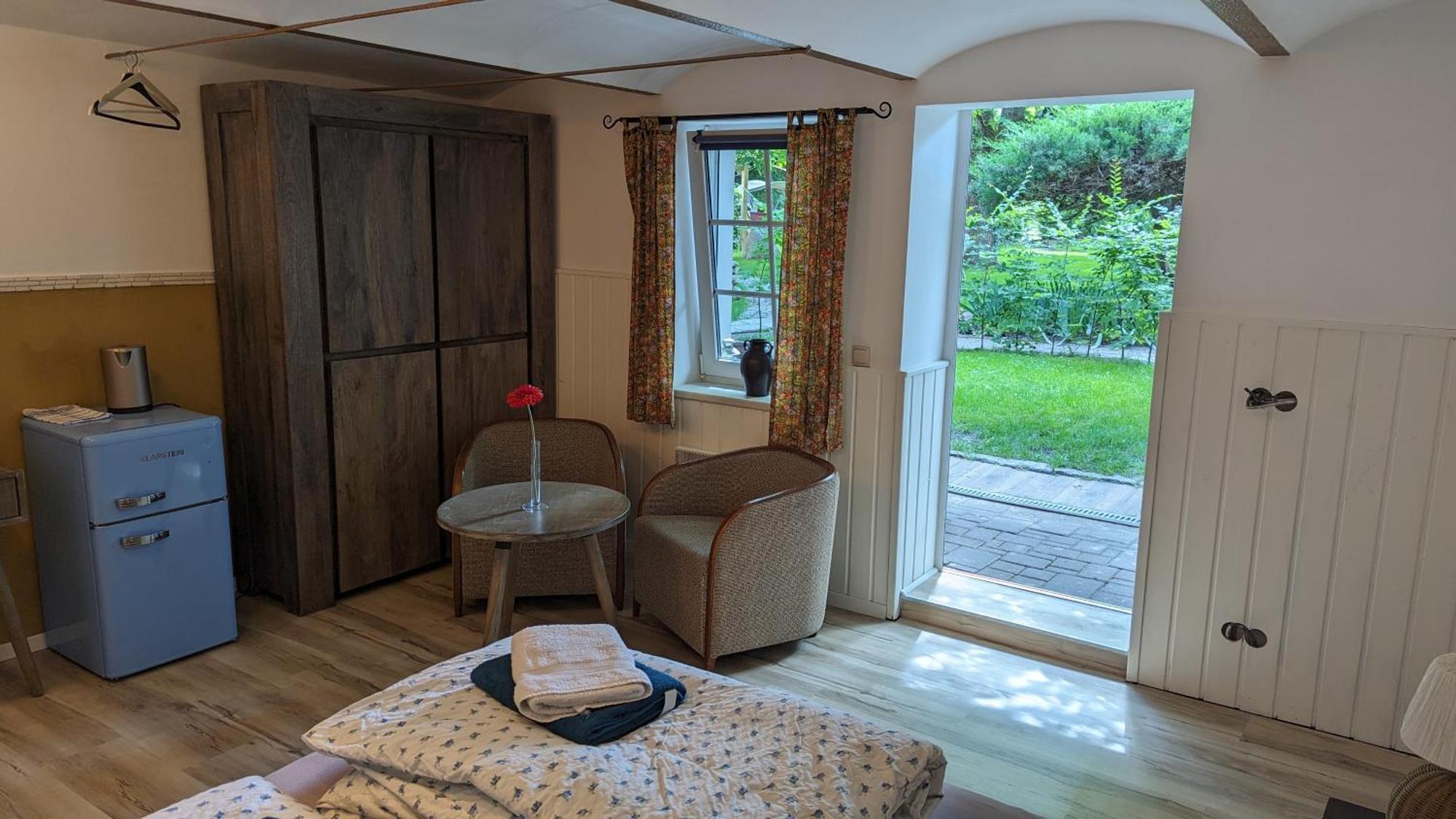 Fuenf Linden Hotel Straupitz Bagian luar foto
