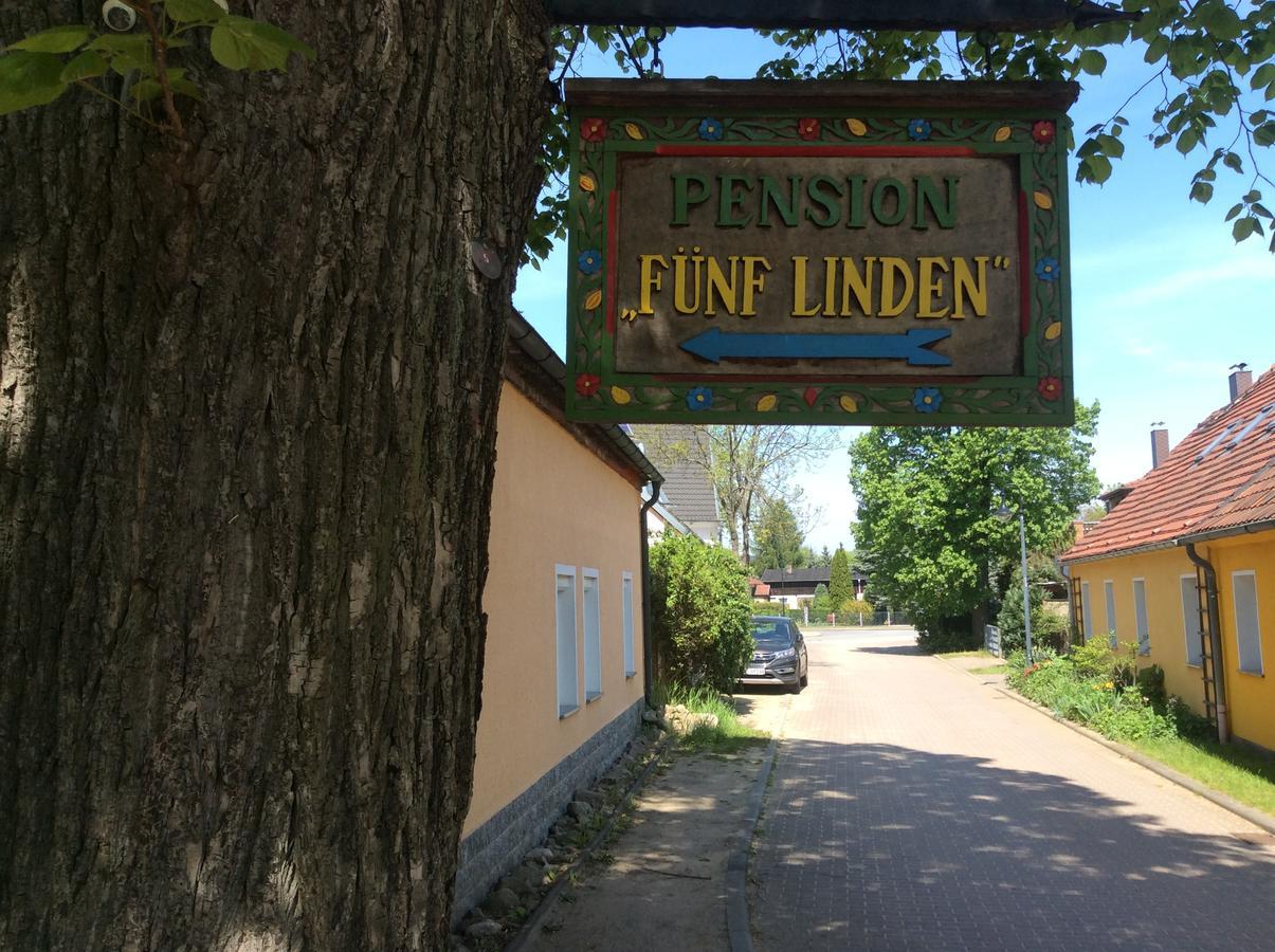 Fuenf Linden Hotel Straupitz Bagian luar foto